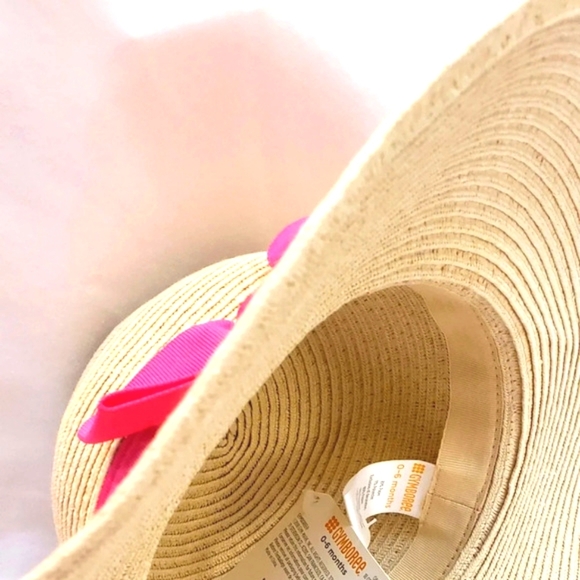 Gymboree Girls Wide Brim Straw Hat - Picture 3 of 6